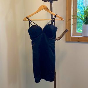 BEBE Black Bodycon LBD Size 2